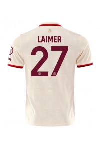 Bayern Munich Konrad Laimer #27 Jalkapallovaatteet Kolmaspaita 2024-25 Lyhythihainen